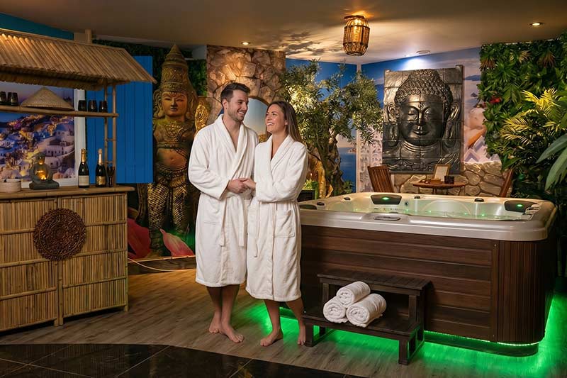 Première séance dans un spa privatif 